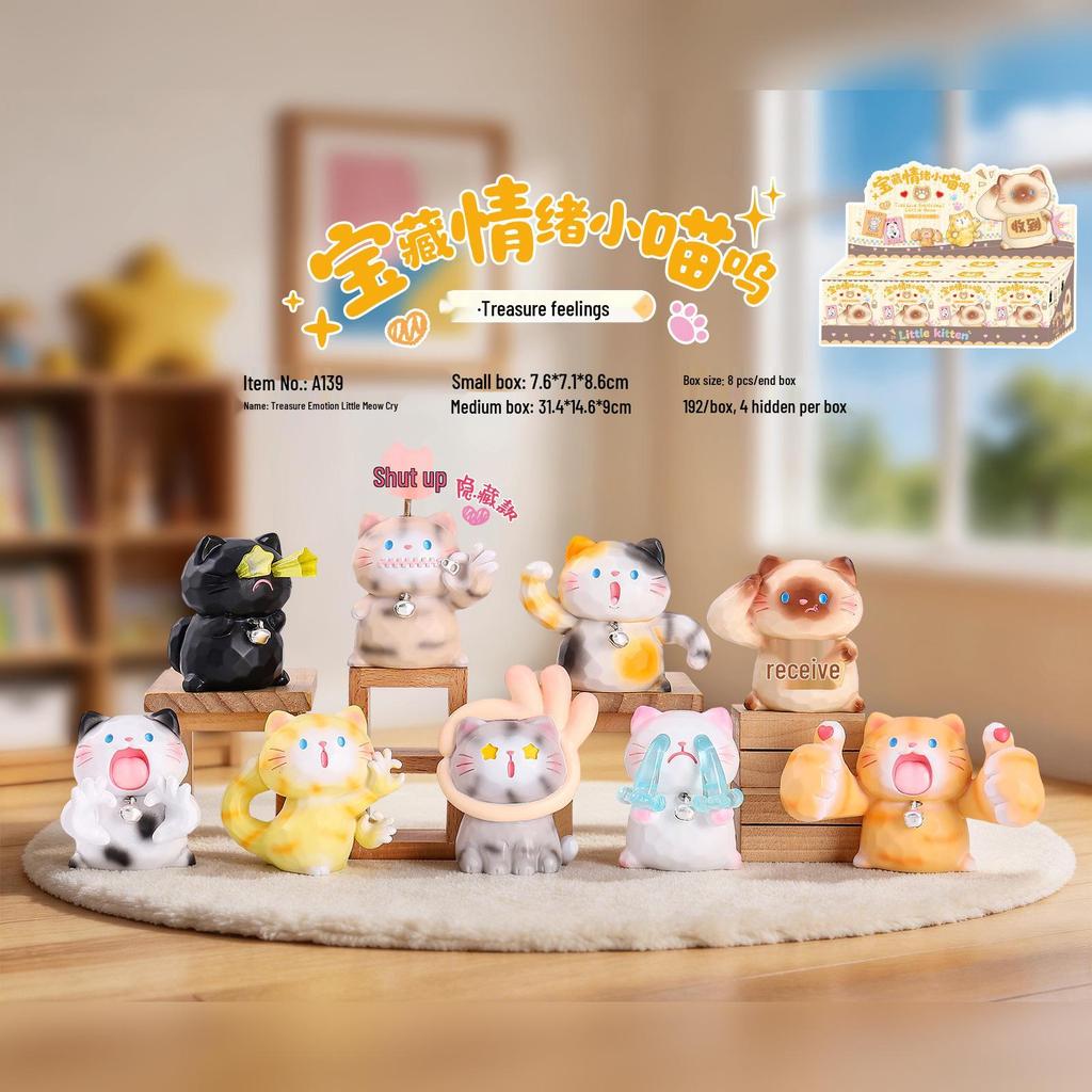 Creative Cat Figurines: Adorable Desktop Ornaments & Work Diary Accessories - Perfect for Gifting, Collecting, and Trendy Desk Decor