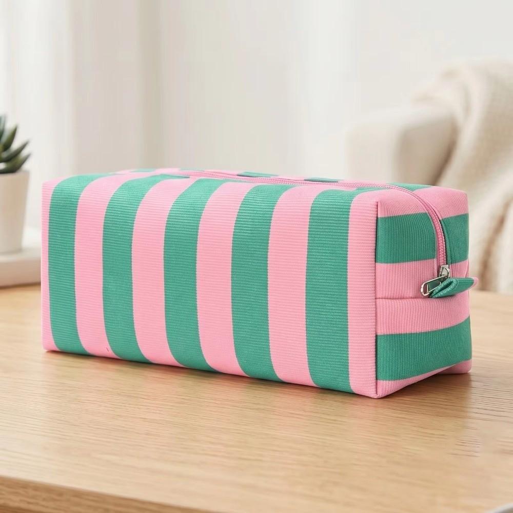 Dustproof Hair Dryer Storage Bag Stripe Cosmetic Bag Curler Storage Bag Hair Tools Storage