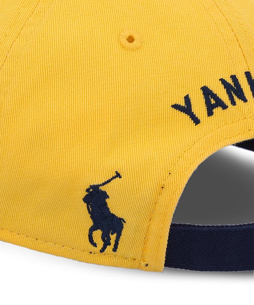 POLO RALPH LAUREN Кепка из твила Yankees Желтая