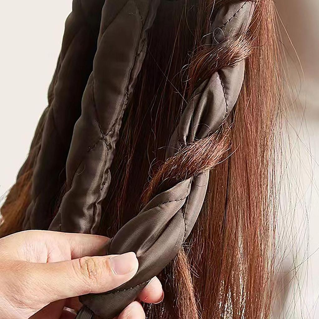 Осьминог Без нагрева Ленивые бигуди Повязка на голову для крупных волн