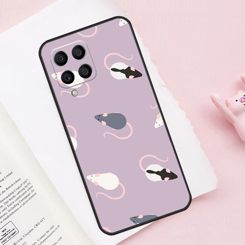 Мышь Крыса Для Samsung Galaxy M23 M33 M53 M13 M11 M51 M14 M34 M54 M20 M30s M12 M52 M15 M55 M32 Чехол