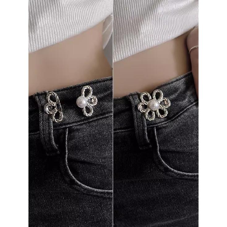 Джинсы, облегающие талию, артефакт, шитье без гвоздей, свободная булавка, пояс брюк, большие изменения, небольшая регулировка, затягивание, защита от воздействия