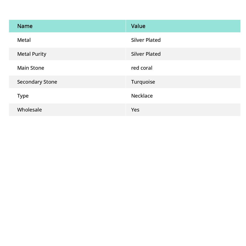 Натуральный красный коралл, бирюзовый драгоценный камень, ожерелье ручной работы, 18 дюймов s2f99