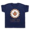 Я люблю чай Слоган Британский Культовый Напиток Любитель Крутой Смешной Детский Детский Футболка