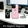 Чехол для телефона Be-Tty Boo-P для iPhone 17, 16, 15, 14, 13, 12, 11 Plus, Pro, магнитный с беспроводной зарядкой Magsafe