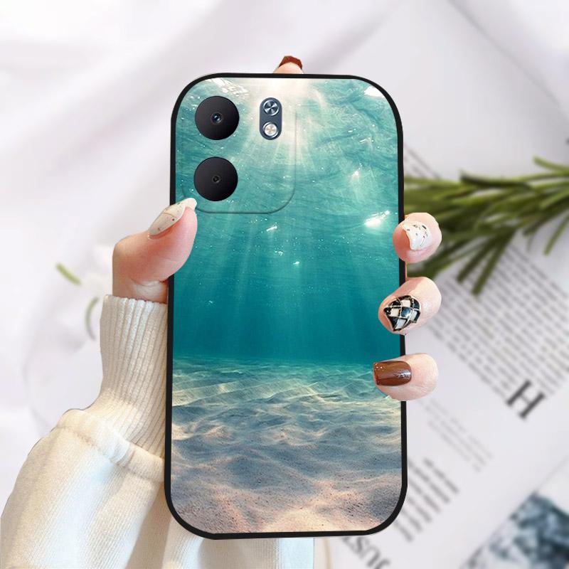 Чехол для OPPO A5X Модный Рисунок Черный Мягкий Силиконовый Чехол из ТПУ для OPPO A5X 5G CPH2733 OPPOA5X 4G CPH2725 Задняя Крышка Shell Capa