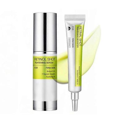 Сыворотка-бустер для подтяжки кожи Vita A Retinol Shot, подтягивающая сыворотка с ретинолом и крем для век - набор антивозрастного ухода за кожей