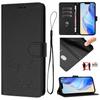 Leather Wallet Flip Case For Doogee N55 Plus N60 Pro Note 58 59 56 56x Keep Smile Embossed Design with Wrist Strap