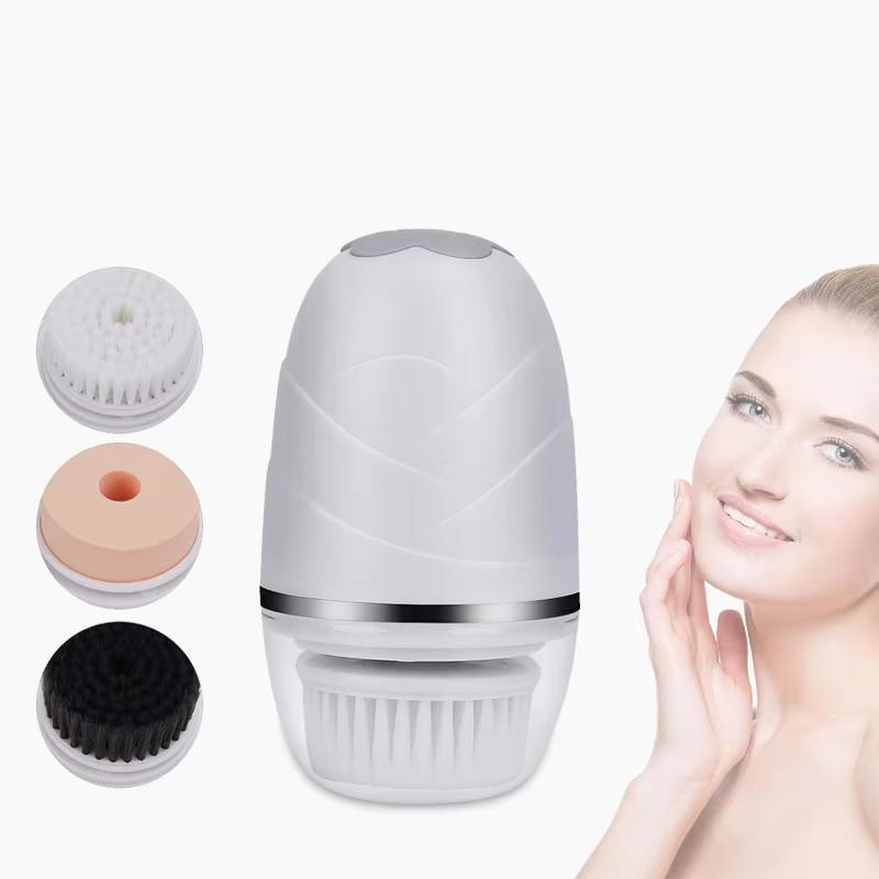3 в 1 перезаряжаемая щетка для очищения лица, средство для удаления черных точек, средство для снятия макияжа, глубокое очищение пор лица, массажер для очищения лица