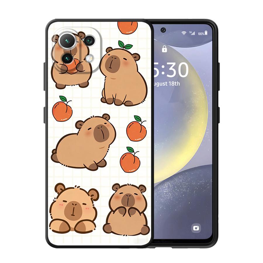 Красочный чехол с капибарой для Xiaomi Mi 12T Pro 12 12X 11T 15 Pro 11 14 10T 13 Lite Funda Чехол для телефона
