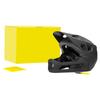 Mountain Bike Helmet Detachable Helmet Full Face Mountain Bike Helmet with Padding and  + Silver Ion Straps