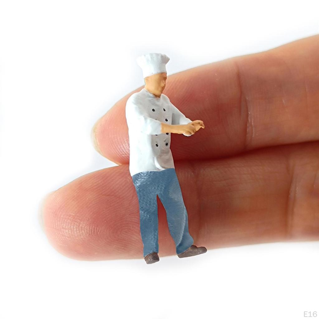 Фигурки Строительная сцена 1:Раскрашенные фигурки в масштабе 64