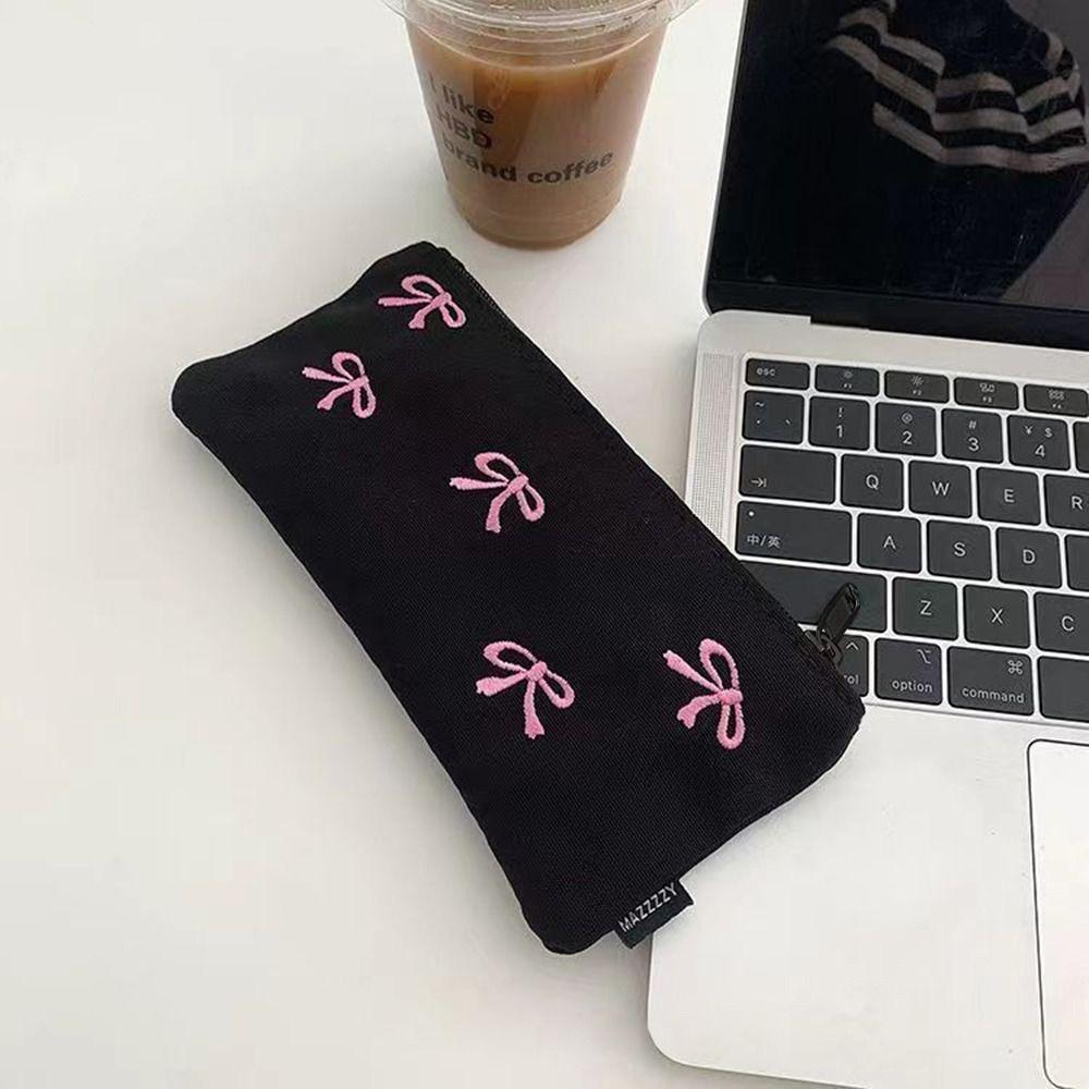 Холщовая Милая Вышитая Сумка Прекрасный Принт Сумка для Хранения Модная Косметичка