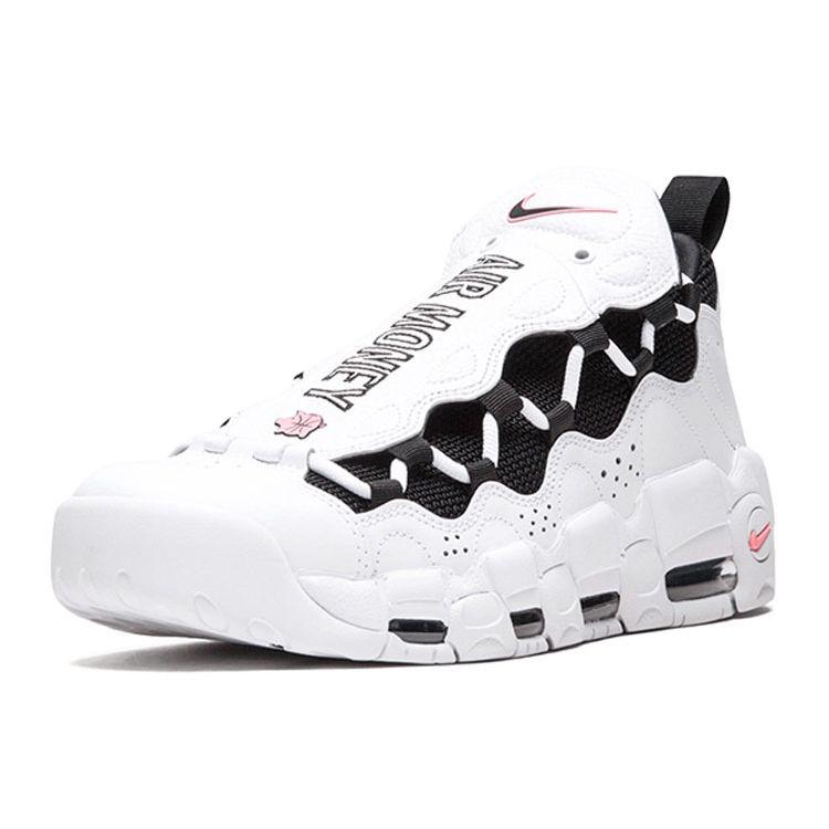 Nike Мужские кроссовки Air More Money Piggy Bank Белый белый черно-кораллово-мелово-белый AJ2998-101