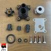 Water Pump Impeller Kit 394711 386697 391698 389112 387610 for Johnson Evinrude OMC 8 9.9 15 HP Outboard Engine