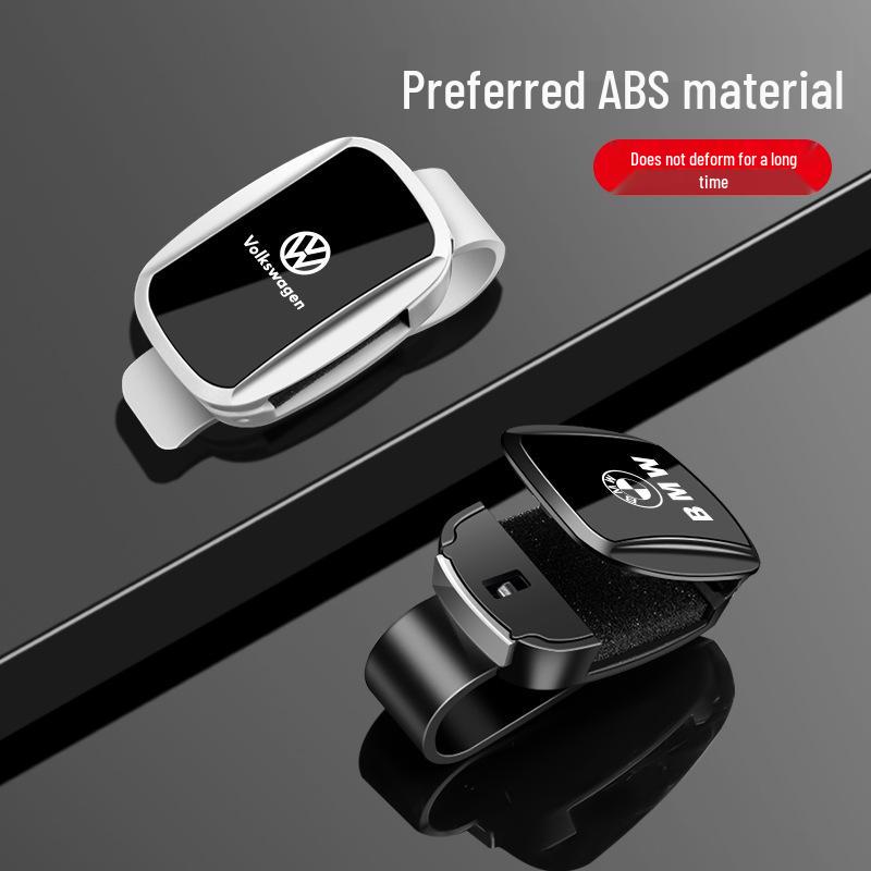 Трансграничный чехол для солнцезащитных очков на козырек автомобиля - Подходит для Volkswagen, Mercedes-Benz, Honda, Nissan, Li Auto, AITO, Toyota.