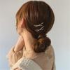 1pc Girl Crystal Hair Accessories Cross Hairpins Bridal Headwear Rhinestones Side Clip X Hair Clips