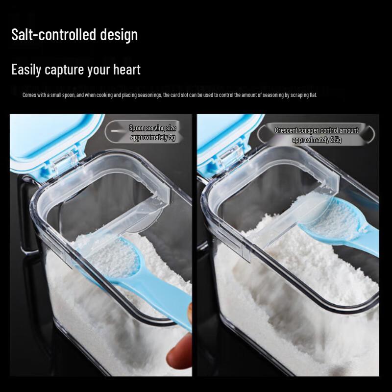 Набор пластиковых баночек для специй Min Nai для столешницы