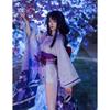 Genshin Impact Cos Costume God Of Thunder Barzhen Thunder General Shadow Warrior Cosplay Game Animation Kimono Female Shadow COS