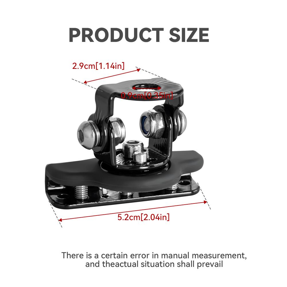Держатель фары автомобиля Регулируемая стойка Светодиодная монтажная скоба для световой балки Крепление на капот Зажим для рабочего света Внедорожные 4x4 Автоаксессуары