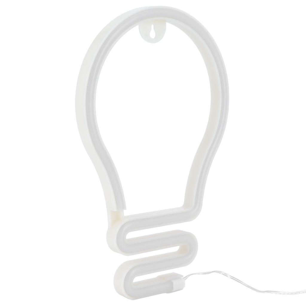 Светодиодная вывеска в форме неоновой лампы для декора стен, вечеринки, Рождества, свадьбы, питание от USB/батареи, розовый