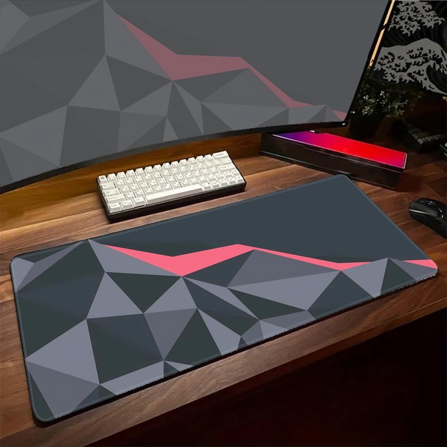 Игровой коврик для мыши Абстрактный Большой коврик для мыши Геймерские Аксессуары для скорости Клавиатурные коврики Нескользящая Резиновая Художественная Линия Настольный коврик