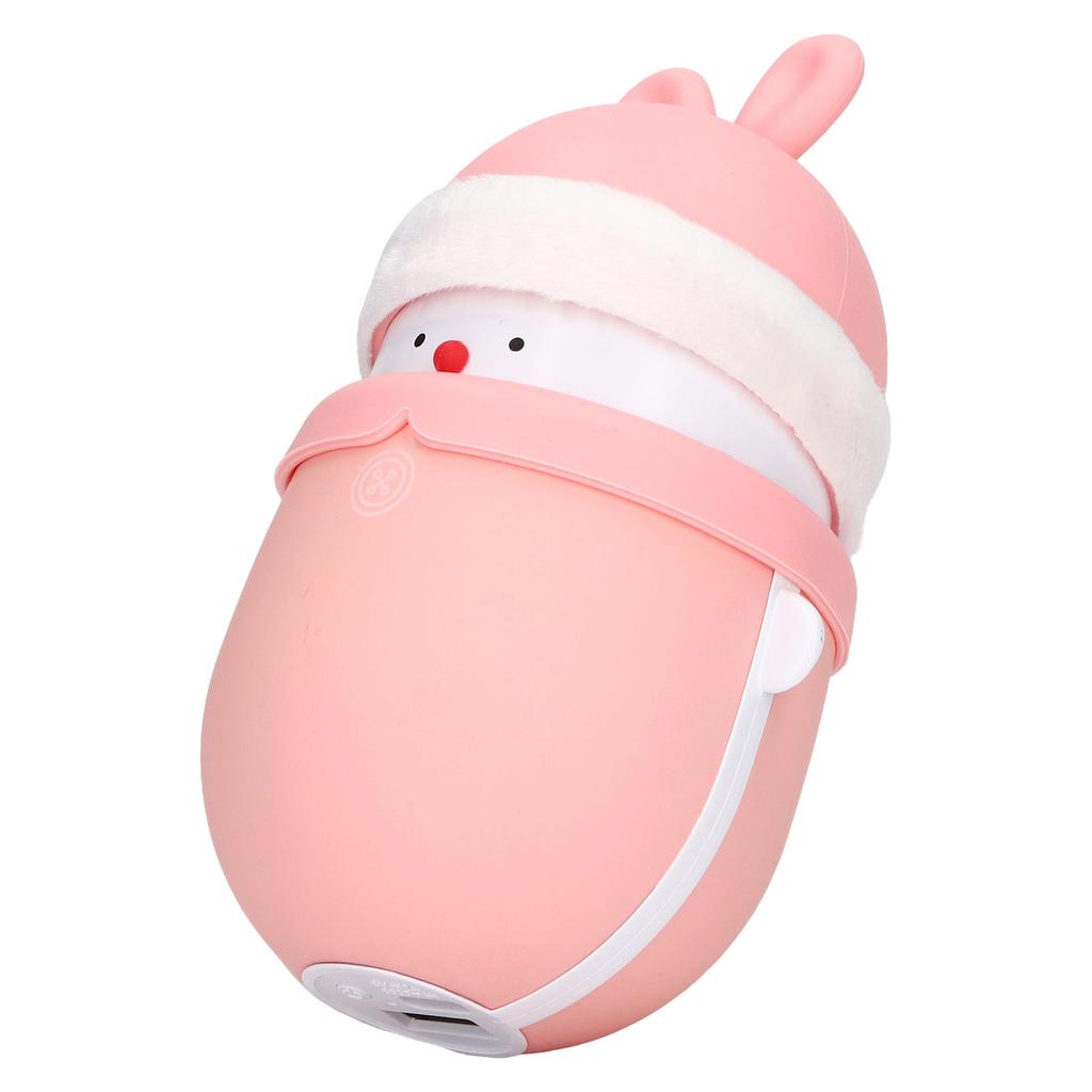 2 In 1 Hand Warmer Power Bank USB Rechargeable 6000mAh Two Temperature Adjustment for Winter