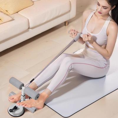 Sit Up Bar с мощными присосками, эспандер, регулируемый напольный держатель для скручиваний, удобный для использования на полу, вспомогательное устройство для скручиваний