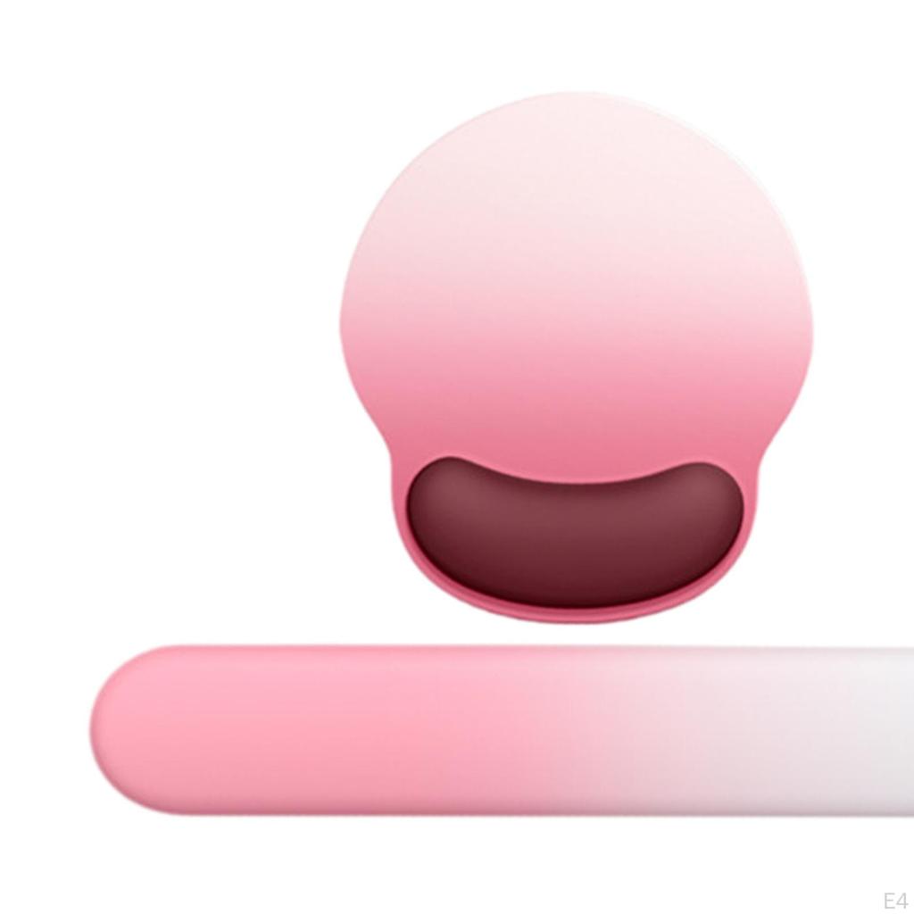 Коврик для мыши с поддержкой запястья, игровая подушка, эргономичная подставка для клавиатуры, коврик для офиса, дома