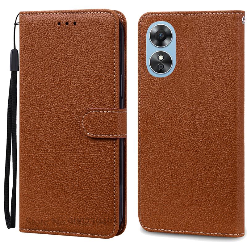 Для OPPO A17 чехол силиконовый кошелек кожаный флип-чехол для OPPO A17 чехол для телефона OPPO A17K OPPOA17 A 17 защитный чехол Coque Fundas