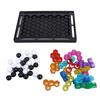 2 In 1 3D Beads Puzzle Logical Board Game Educational Family Interaction Puzzle Board Game