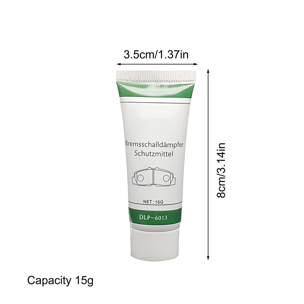 15 г Смазка для тормозов Тормозная смазка Средство для обслуживания автомобиля Высокотемпературные автомобильные сборочные смазки Для ступичного подшипника