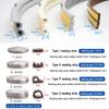 Rubber Foam Window Door Seal  Self Adhesive Windproof Tape Door Joint Filler Collision Avoidance Soundproof Sealing Strip