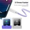 Fast Charging 20W PD USB C Cable for iPhone 14 13 12 Pro Max USB C Cable for iPhone 12 Mini Pro Max Data USB Type C Cable 1/2M
