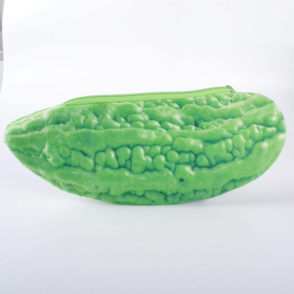 Supplies Pencil Bag Novelty Coin Bag Simulation Vegetable Plush Pencil Case Pen Case Pencil Pouch