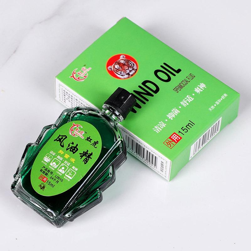 Tiger Balm Cooling Menthol Travel Essential for Heat Stress Relief Anti-Mosquito Anti-Drowsiness Traditional Chinese Herbal Formula