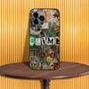 Чехол для телефона Скалолазная стена Для iPhone 17,16,15,14,13,12,11,Pro,Max,Plus,X,XS,SE4,E,Mini,Мягкий черный чехол