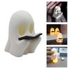 Light Up Halloween Ghosty Decors,Decorative Ghosty Figurines LED Ghosty Decors Halloween Party Decorations for Shelf