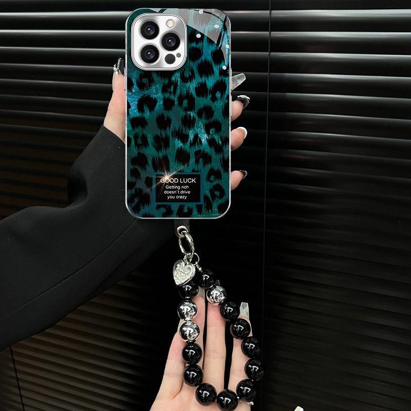 Черный леопардовый принт подходит для чехла на телефон IPhone11pro, новый Apple 11pro гальванизированное стекло тонкое отверстие агрессивная модель 11.