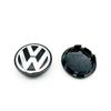 4Pcs 55mm 56mm 60mm 65mm For Volkswagen R-Line R Polo T5 Golf Passat Scirocco VW GTI Car Wheel Center Hub Cap Rim Cover Stickers CWV1 QQ92