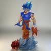 32,5 см/12,79 дюйма Аниме Dragon Ball Z Фигурка Гоку Супер Сайян Фигурка Действия Коллекционная Статуя Модель Игрушка Подарок