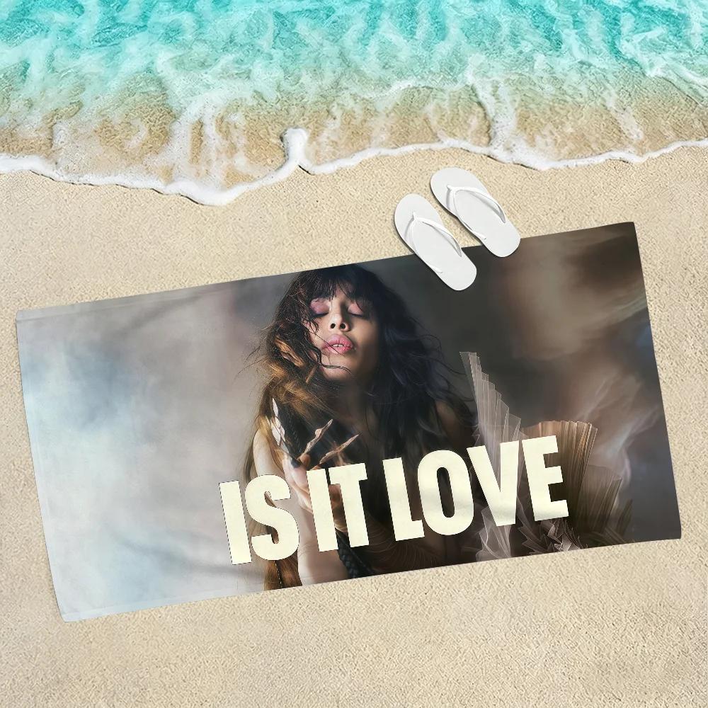 Singers L-loreen WILDFIRE Towel For Beaches Yoga Studios Gyms Hot Springs Swimming Pools And Picnics