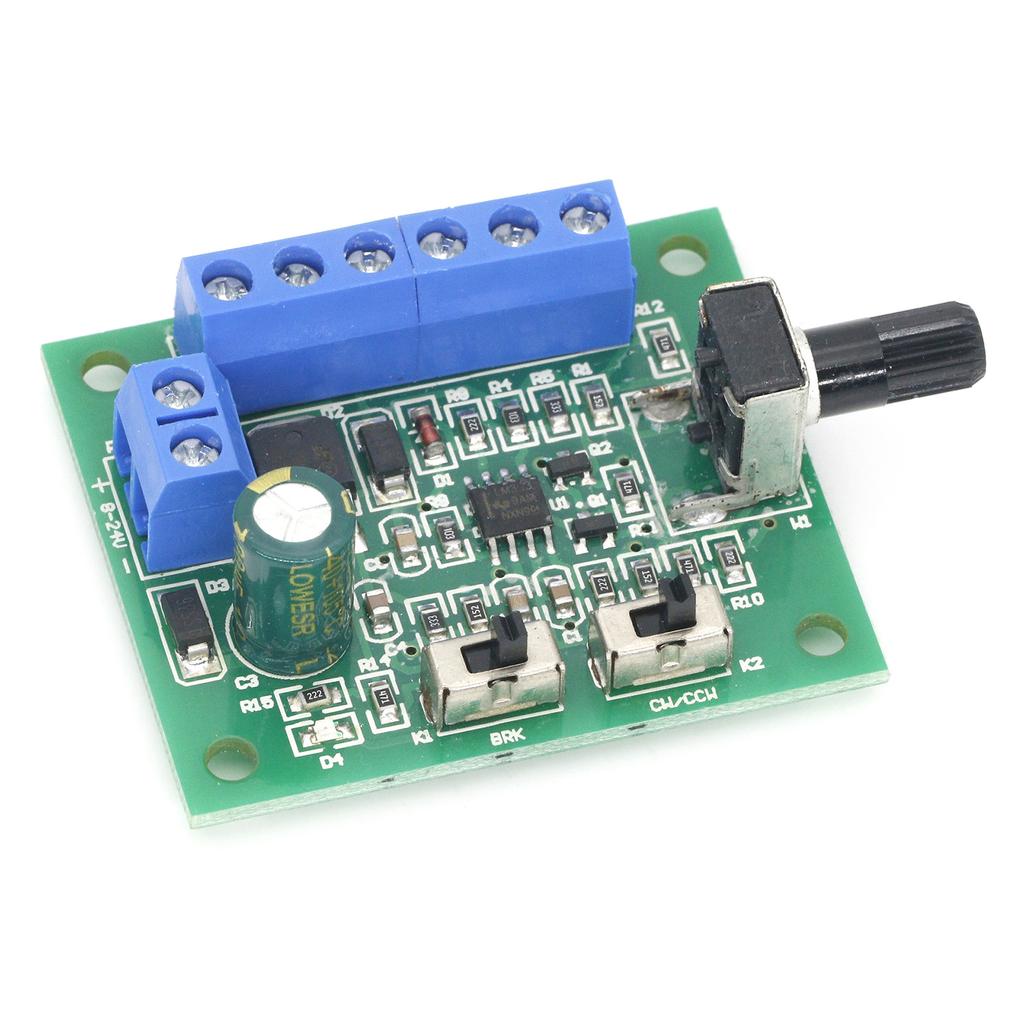 DC8-24V Brushless DCMotor Driver Board PWMAdjustable Speed Controllers High Power Motor Driver Module With Drive