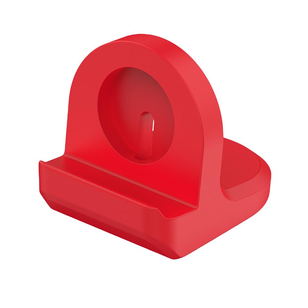 Силиконовая подставка для зарядного устройства с нескользящей основой, держатель для зарядной док-станции, портативная легкая подставка для зарядки для Galaxy Watch6/Watch6 Classic