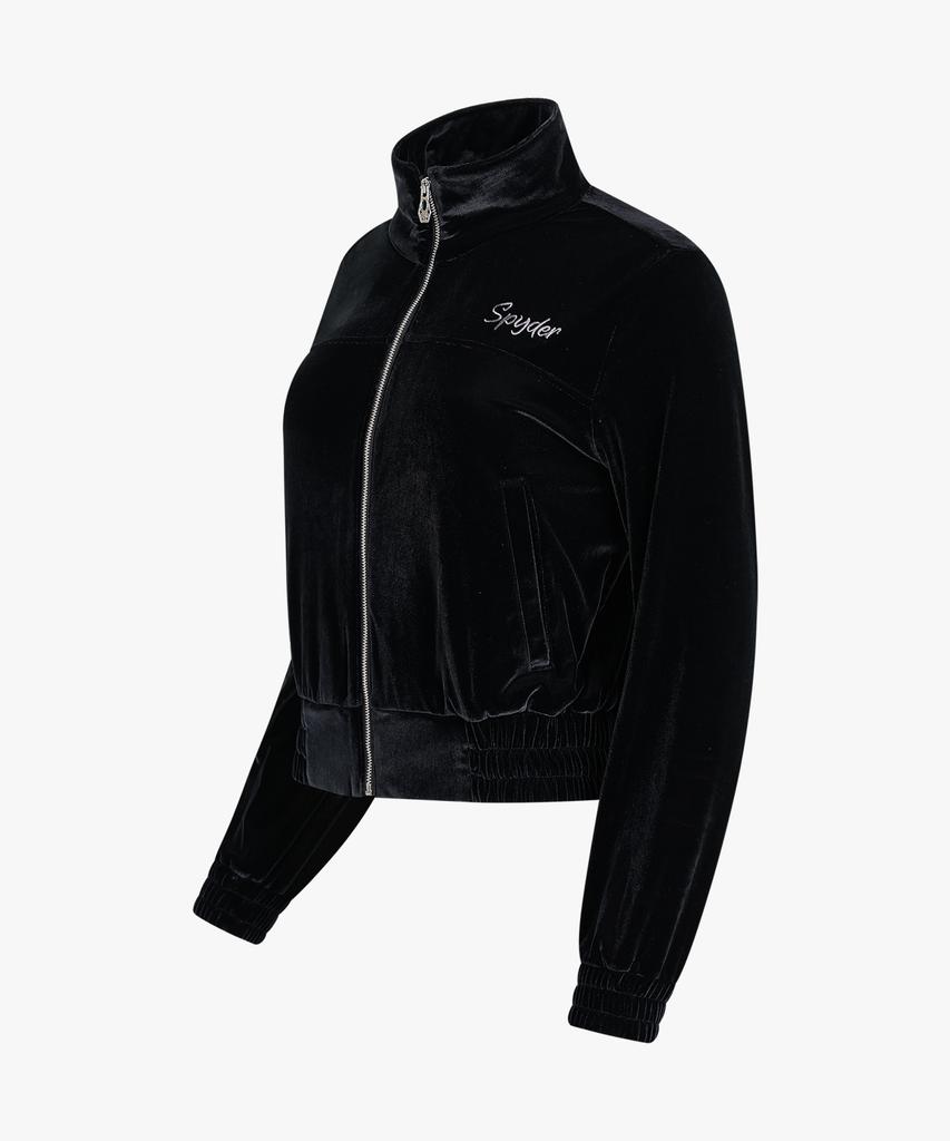 Женский велюровый спортивный топ SPYDER Spkwcnft353Wblk