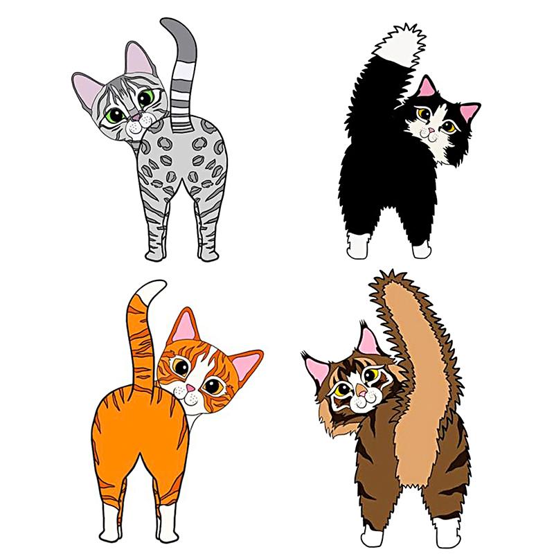 1 шт. забавная забавная вешалка для кошек креативная кошачья задница милая декоративная вешалка для полотенец крючок для кошек настенный крючок