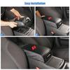  Leather  Armrest Protective Cover Anti-Scratch Pad Cover For Dodge Charger 2011 Up For 300C 2011 Up Car Interior Accessories