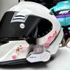 3D Peach Blossom Car Tail Sticker - Electric & Tricycle Decoration