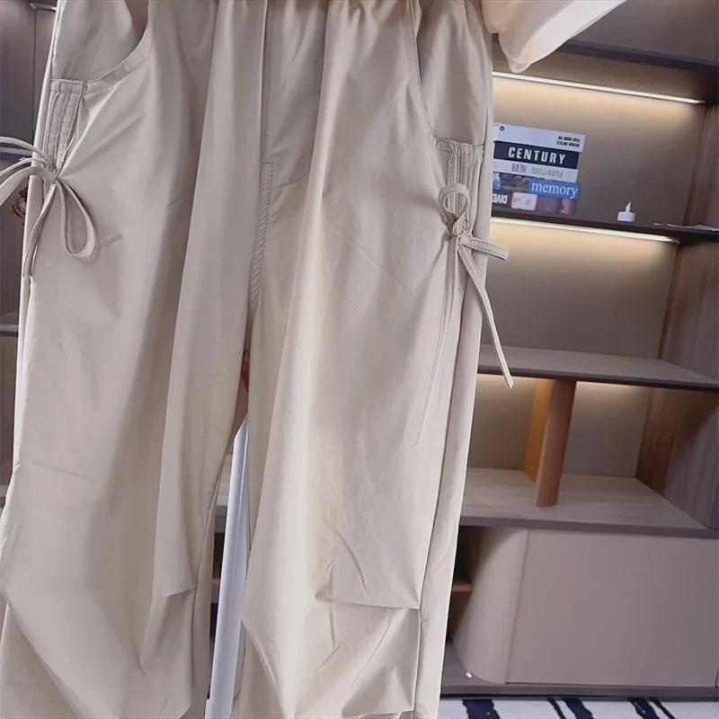 Летняя мода для девочек 2024 года: Повседневный костюм-двойка, круглый вырез, короткий рукав — идеально подходит для детей среднего и крупного возраста.