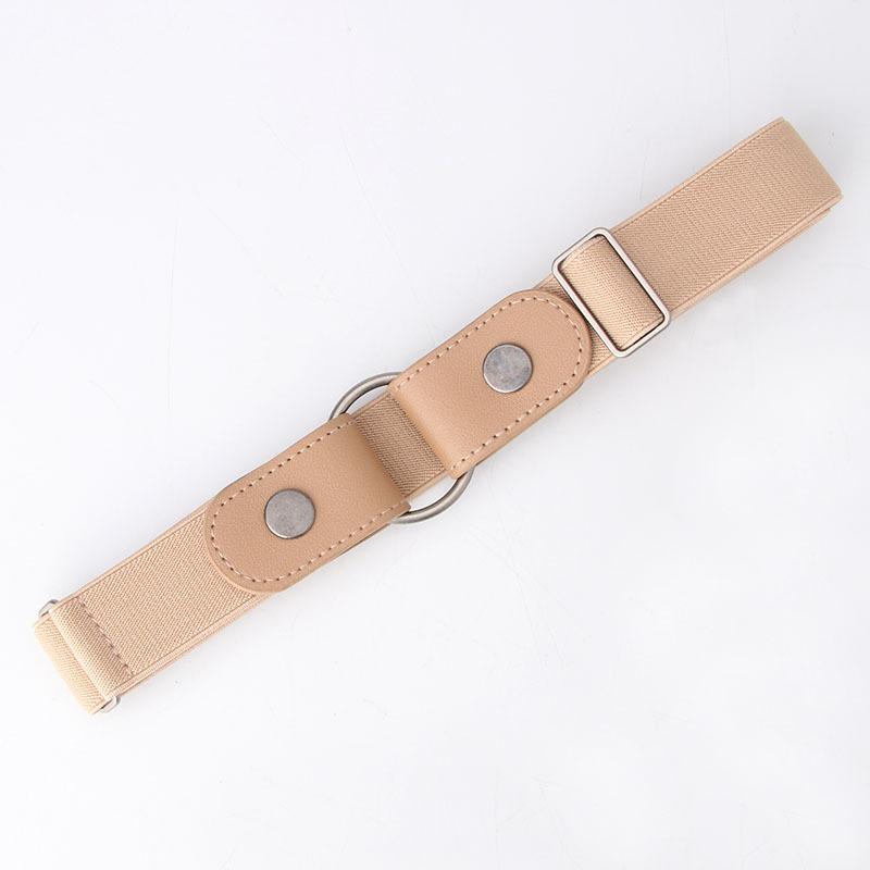 Женский ленивый пояс эластичный пояс обтягивающий невидимый пояс джинсы женский Ins ветер пояс без пробивного ремня